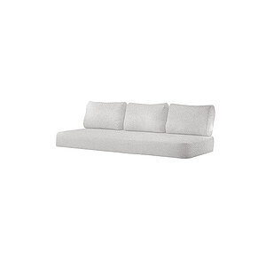 Cane-Line - Moments/Sense 3-pers. sofa hyndesæt INDOOR  White, Cane-line Scent
