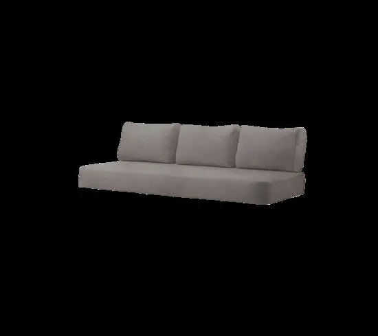 Cane-Line - Moments/Sense 3-pers. sofa hyndesæt INDOOR  Light brown, Cane-line Essence