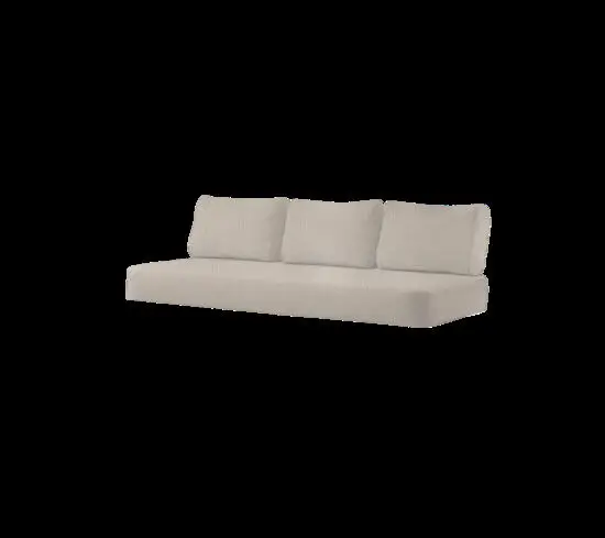 Cane-Line - Moments/Sense 3-pers. sofa hyndesæt INDOOR  Light brown, Cane-line Scent