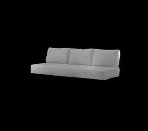 Cane-Line - Moments/Sense 3-pers. sofa hyndesæt INDOOR  Light grey, Cane-line Zen