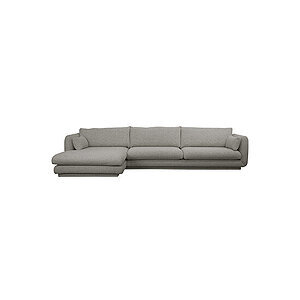 Cane-Line - Bloom 3-pers sofa m/chaiselong højre & plint Grey, Essence