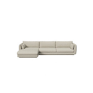 Cane-Line - Bloom 3-pers sofa m/chaiselong højre & plint Light brown, Cane-line Scent