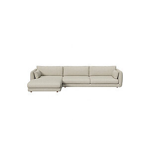 Cane-Line - Bloom 3-pers sofa m/chaiselong højre & teak ben Light brown, Cane-line Scent