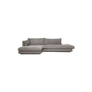 Cane-Line - Bloom open end sofa m/chaiselong højre & plint Light brown, Essence