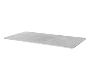 Cane-Line - Bordplade 120x60 cm Afrundede hjørner Fossil grey, keramik