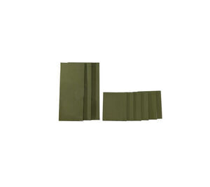Cane-Line - Bordplade 120x70 cm Komplet sæt fliser t/bord Green, lavasten glaseret