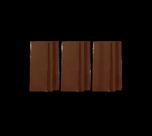 Cane-Line - Bordplade 280x100 cm Komplet sæt fliser 9 stk. t/spisebord Burgundy, sten glaseret