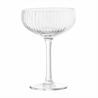 Bloomingville - Champagneglas - Klar - (Højde: 11,5 cm)