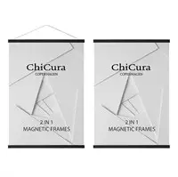 ChiCura Copenhagen - Magnetramme - Sort 31 cm