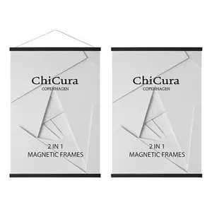 ChiCura Copenhagen - Magnetramme - Sort 43 cm