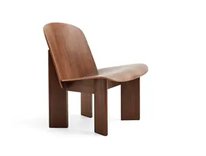 HAY - Chisel - Lounge Chair - Vandbaseret - Lakeret Valnød
