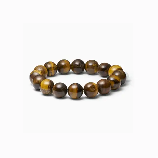 Soï - Chunky Tiger Eye - Krystal armbånd - Healing - 12 mm