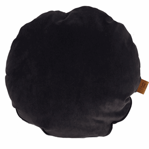 Image of Skriver Collection - Velour pude "City" - Ø45 cm - Mørk Lilla