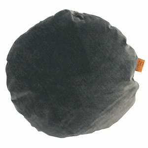 Image of Skriver Collection - Velour pude "City" - Ø45 cm - Grå