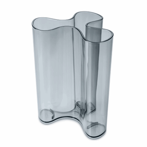 Image of Koziol - Vase "CLARA L" - Transparent Antraite