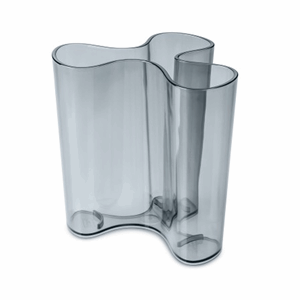 Image of Koziol - Vase "CLARA M" - Transparent Antracite