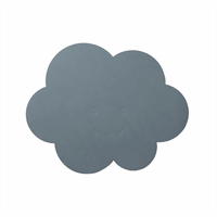 LindDNA - Dækkeserviet - Kids Table Mat "Cloud" - Nupo Light Blue