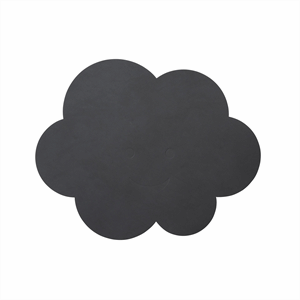 LindDNA - Dækkeserviet - Kids Table Mat "Cloud" - Nupo anthracite