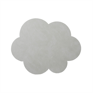 LindDNA - Dækkeserviet - Kids Table Mat "Cloud" - Nupo metallic