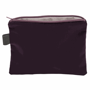 Image of Au Maison - Toilettaske/make-up pung - Lilla/Støvet rose (20x15 cm)