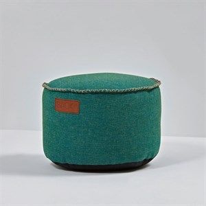 Image of SACKit puf - RETORit cobana drum - petrol melang