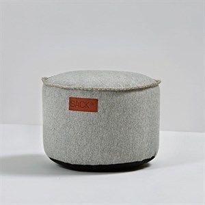Image of SACKit puf - RETORit cobana drum - sand melang