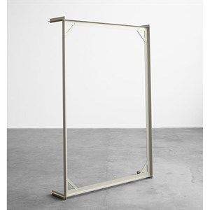 Image of HAY - Connect Bed - Sengeramme - Varm grå - 140x200 cm