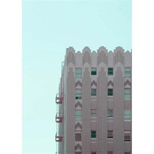 Image of VISSEVASSE plakat - Construction 01 - 50x70 cm