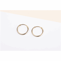 Jukserei - Creol Earrings - Gold (small)