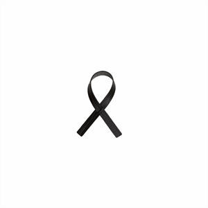Image of LindDNA - Servietring - Loop - Croco Black (sæt med 4 stk.)