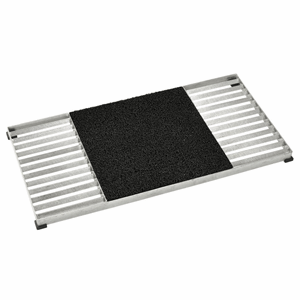 Image of PLUS - Cubic rist 40x80 cm - "Sampak" -m/kunststofmåtte sort