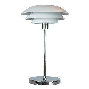 Dyberg Larsen - DL31 Bordlampe - Mat hvid