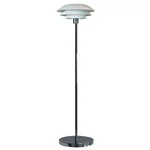 Dyberg Larsen - DL31 Gulvlampe - Mat hvid