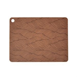 Image of OYOY dækkeserviet - "Poipoi placemat" - Caramel (sæt med 2 stk.)