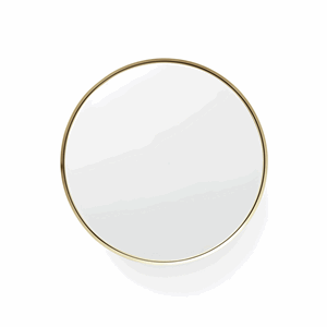 Image of Menu - Spejl - "Darkly Mirror" - Brushed Brass