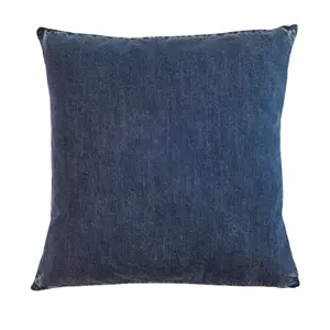 Never - Pudebetræk - Denim - Denim Blue - 60x60 cm