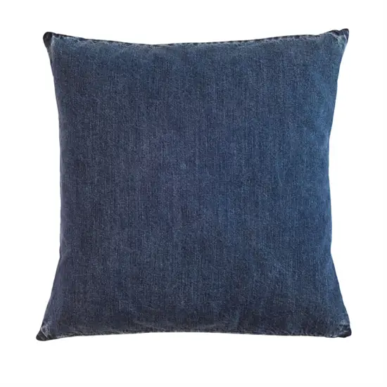 Never - Pudebetræk - Denim - Denim Blue - 60x60 cm