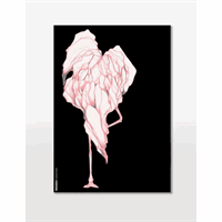 Paradisco Productions - Disco Flamingo plakat - 50x70 cm
