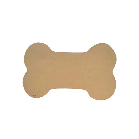 MiLLE W NORDISK DESIGN - Underlag til madskål Hund - Beige - Small