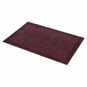 Image of tica copenhagen - Smudsmåtte i 60x90 cm. (Dot - Bordeaux)