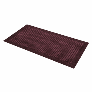 Image of tica copenhagen - Smudsmåtte i 67x120 cm. (Dot - Bordeaux)