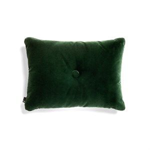 Image of HAY - Pude - Dot Cushion Soft - Velour - Dark Green