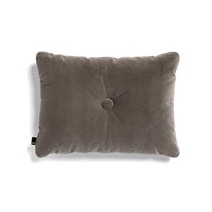 Image of HAY - Pude - Dot Cushion Soft - Velour - Warm Grey