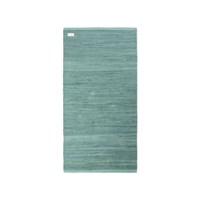 Rug Solid - Bomuldstæppe, støvet jade - 60x90 cm.