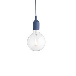 Image of Muuto - E27 Pendant Lampe - Mat Blå