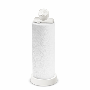 Image of Koziol - Køkkenrulleholder "ELLI" - Hvid/Hvid
