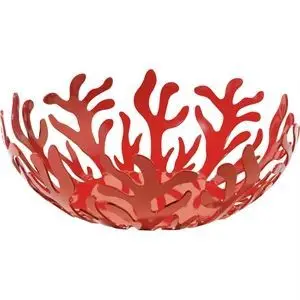 Alessi Mediterraneo frugtskål i rød - ø 25 cm