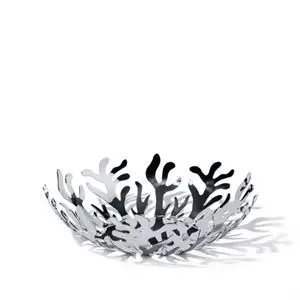 Alessi Mediterraneo frugtskål i rustfrit stål - ø 25 cm