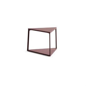 Image of HAY - Sidebord - Eiffel Side Table Triange - Ink Black