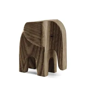 NovoForm - Baby Elefant, sortbejdset eg (Small)